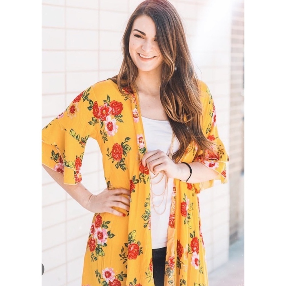 Grace & Emma duster shawl